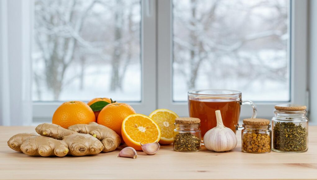 Cómo fortalecer tus defensas de forma natural durante el invierno